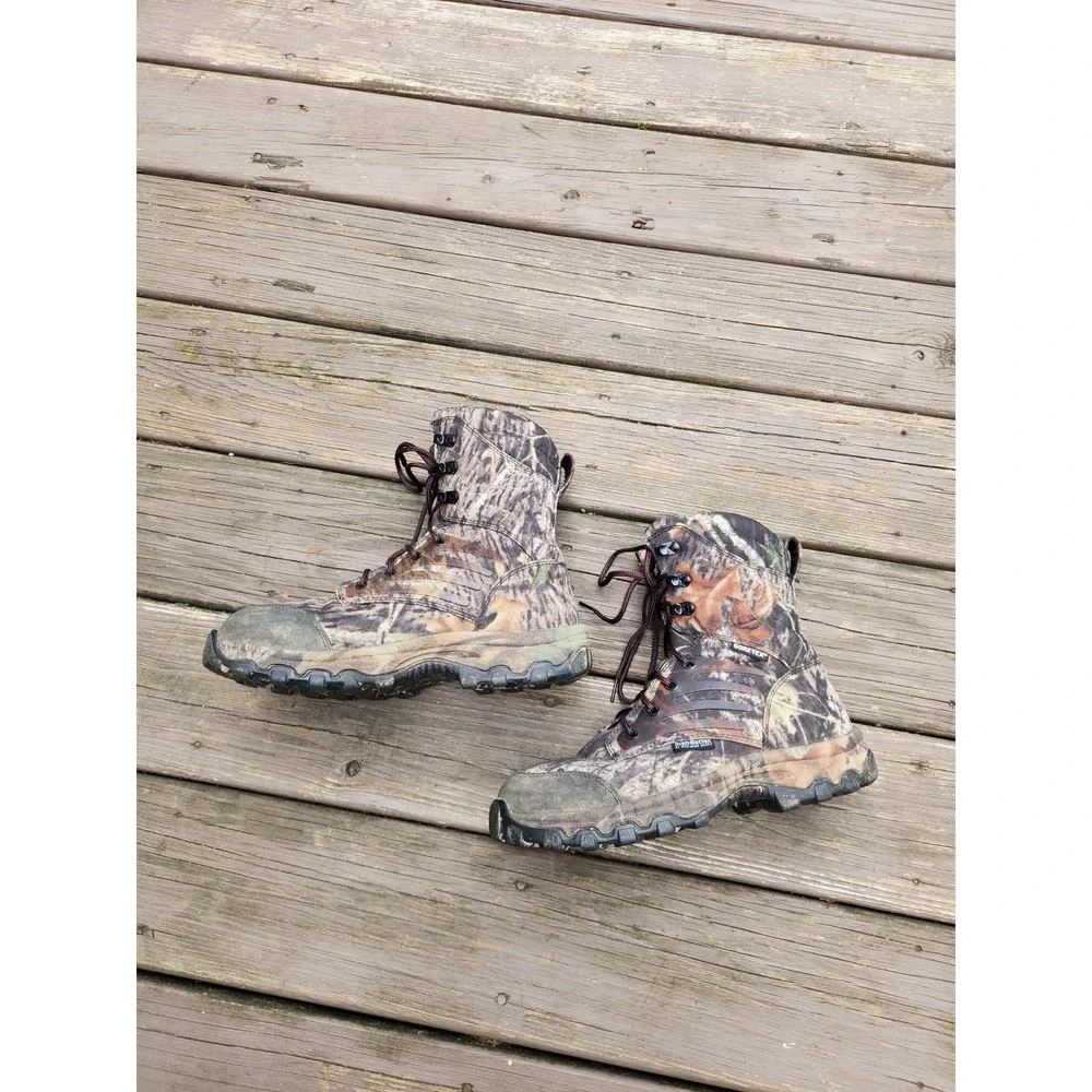 Irish Setter Hunting Boots Camo‎ Gore-Tex 800g Thinsulate 3859 Mens 8.5 D